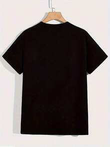 Mental Health: Don't Judge What You Don't Understand, Pay Attention To Women, Graphic T-Shirt For Men And Women, Plus Size Casual T-Shirts - 220g - 黑色 - 查看 2