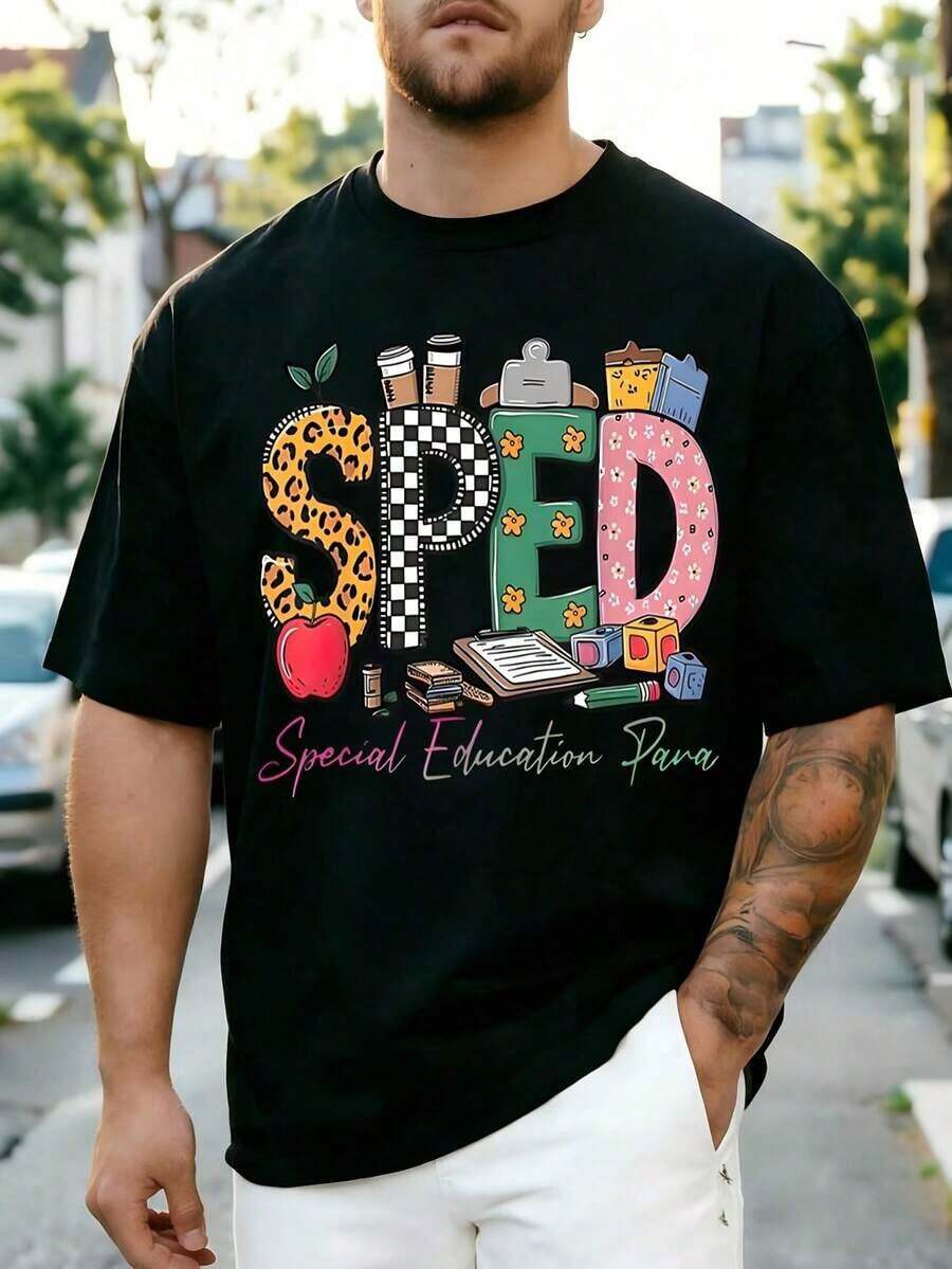 Men T-Shirts - Black - View 1