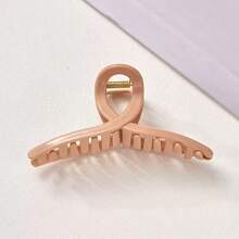 1/6 Pcs Silicone Soft Claw Hair Clips, Non-Slip Elegant Simple Design, Back Head Hair Claw, Large Hair Clip For Women Daily Wear, Party Travel, Autumn And Winter Holiday Dress Up, Fashion Hair Accessories - Multicolor #2 - View 9