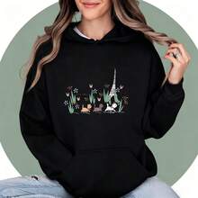 Disney Women's Sweatshirt, Hooded Sweatshirt-- Disneys Disneyland Paris The Magic Kingdom Disneyesque The House Of Mouse Mickey Mouse Empire Modest Summer Outfits Take That T Shirt Summer Coord Tops For Women Summer Summer Clothes Women Summer Clothes Summer Tops Summer Tops Women Summer Co Ord Summer Top Summer Outfits White Top Black Top Holiday Outfits For Women Tops For Women Summer Holiday Gifts Valentine's Day Gifts Earth Day Gifts Oktoberfest Gifts Summer Bank Holiday Gifts - màu đen - Xem 1