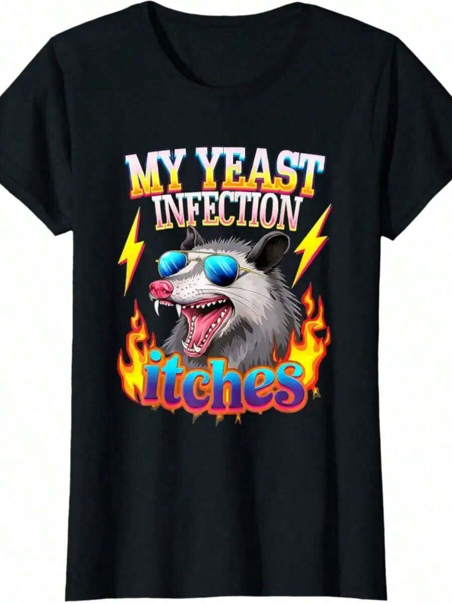 Adult Humor T-Shirt: "Inappropriate, I'm Not A Good Cleaner" - Breathable And Comfortable - Black 3 - View 1