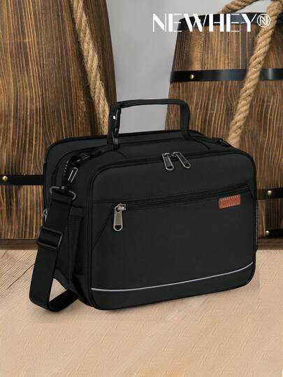 NEWHEY Insulated Lunch Bag Large Lunch Box For Men Women Leakproof Expandable Cooler Bag Reusable Lunch Bags For Work Office Picnic With Adjustable Shoulder Strap