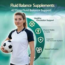 Miriyalyad Plant Formula Lymphatic Drainage Capsules, | Detox & Reduces Swelling | Key Ingredients: Echinacea, Dandelion, Nettle, Burdock, Calendula, Red Clover | 240 Capsules | Supports Immune System & Metabolism - 3 cái - Xem 3