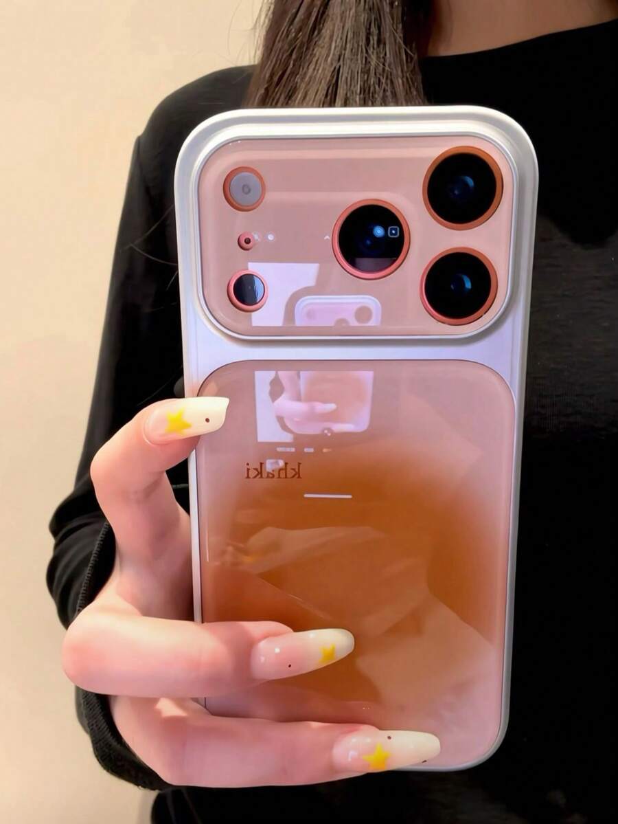 Ốp lưng điện thoại Retro Coffee Tie Dye Gradient cho Apple 17 Pro Max, vỏ bảo vệ độc đáo và phong cách cho Apple 16 Pro, 15, 16 Pro Max, 17, 17 Pro - trái cam - Xem 1