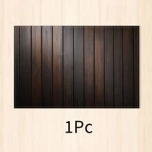 1 buah Alas Piring Linen Motif Kayu Imitasi, Alas Sarapan, Tatakan Kopi, Alas Mangkuk, Aksesori Dapur, Alas Makan Mudah Dibersihkan, Cocok untuk Rumah, Restoran, Dekorasi Ruang Makan, Hadiah Liburan, Hadiah untuk Teman, Set Beberapa Buah - MultiWarna - View 23