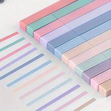 1 Set Creative Mild Color Art Markers, Smooth Gliding Assorted Highlighting Pens For Coloring Book, Scrapbooking & Doodling, Ideal Back To School Gift For Kids & Girls - A - 查看 1