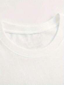 1 pieza de camiseta gráfica blanca para mujer 100% algodón - Estampado de taxi londinés y Big Ben, cuello redondo, manga corta, transpirable, informal, para atuendos casuales y fiestas de verano, lavable a máquina, camisetas para damas, ropa de fiesta, estampado estilo anime, tela duradera 180g 100% algodón. - Blanco - Ver 3