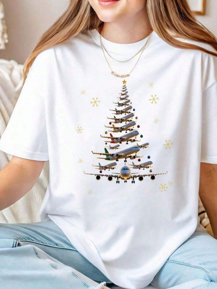 Champagne And Chips T-Shirt, Food Lover T-Shirt, Brunch T-Shirt, Gift For Friends, Food Lover T-Shirt, Breathable And Comfortable. - 白色 5 - 查看 1