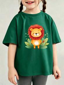 Young Girls T-Shirts - Green - View 6