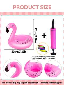 6pcs Diamond Ring Shaped Inflatable Drink Holder, Inflatable Ring Float, Diamond Ring Pool Drink Cup Holder, Single Person Pool Party Supplies, Pool Party Decoration, Suitable For Pool Party, Bachelorette Party And Beach Pool Party Decoration. - Multicolor - View 4