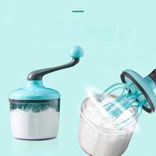 Manual Hand Mixer, Hand-Cranked Whisk For Whipping Egg Whites, Cream, Batter, Large Capacity Multi-Function Mixer, Ideal For Baking - Multicolor - View 8