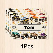 1pc Cartoon Style Linen Placemat, Breakfast Mat, Coffee Coaster, Bowl Pad, Kitchen Accessory, Easy To Clean Dining Mat, Suitable For Home, Restaurant, Restaurant Decor, Holiday Gift, Gift For Friends, Multi-Piece Set - Multicolor - View 23