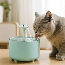 1.5升 USB供电自动循环猫咪饮水器，猫狗通用饮水碗 - 彩色 - 查看 9
