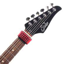 Techigher Guitar String Mute Dampener, Adjustable Guitar & Bass String Muter Noise Reducer, Professional Fretwrap For Classical Guitars And Bass Accessories - 紅色 - 查看 2