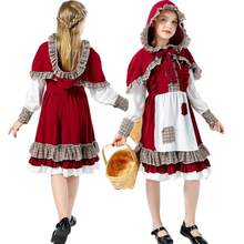 Fairytale Adult Little Red Riding Hood Costume, Ball Gown, Princess Dress, Cosplay Outfit For Performances - Little Red Riding Hood - View 8