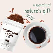 Miriyalyad Organic Instant Arabica Mushroom Coffee, 10 Functional Mushrooms Blend, Non-GMO Filler Free Coffee Powder - 1PCS - View 8