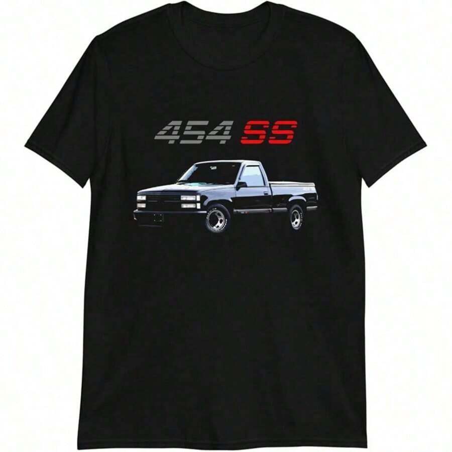 Women T-Shirts - 90 Chevy 454 Pickup Truck - View 1