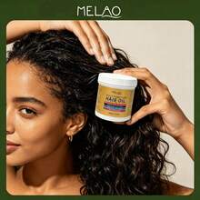 MELAO 多功能护发油 100g - 修复烫染损伤，保湿滋润，抚平毛躁，增添光泽，抗静电护发素 - 100克 - 查看 5