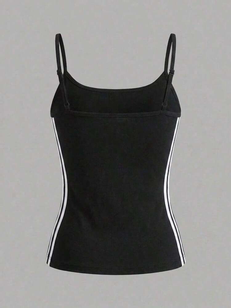 Chaleco de tirantes bordado casual y multicolor para mujer en verano - Multicolor 2 - Añade 5