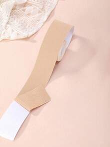 乳貼貼片膠帶 聚攏無肩帶胸墊 貼心隱形胸貼 女用黏性隱形乳貼 - 卡其色 - 查看 6
