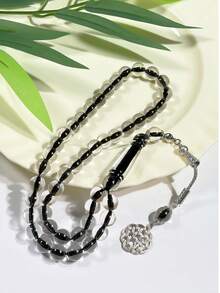 1 buah Tasbih Muslim 45 Butir Akrilik Bulat Halus, Rosari Gaya Islami - MultiWarna - View 6