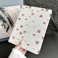 1PC Ốp máy tính bảng in nơ & anh đào dễ thương có ngăn đựng bút tương thích với IPad Air 4/5// Thế hệ 10 Ốp thông minh/ Air 13(M3 2025)/ Air 11(M3 2025)/ 11(A16 2025),Tương thích với Oppo Pad,Tương thích với Matepad,Tương thích với Vivo Pad,Tương thích với Honor Pad,Tương thích với Xiaoxin Pad - Nhiều màu - Xem 7