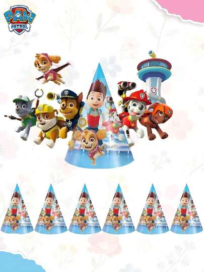  5/10 chiếc mũ giấy chủ đề Paw Patrol dùng trang trí tiệc, quà tặng ngày lễ tuyệt vời nhất cho bạn bè, tạo không khí tiệc tùng, trang trí tiệc hoàn hảo, phụ kiện trang trí nhà cửa, trang trí phòng lý tưởng, quà tặng Ngày Valentine và Giáng sinh, quà tặng sinh nhật lý tưởng cho bạn bè, quà lưu niệm, quà tặng cho phái nữ, phong cách dễ thương, quà tặng trang trí Ngày Valentine, trang trí nhà cửa, quà tặng Ngày Valentine và trang trí Giáng sinh.