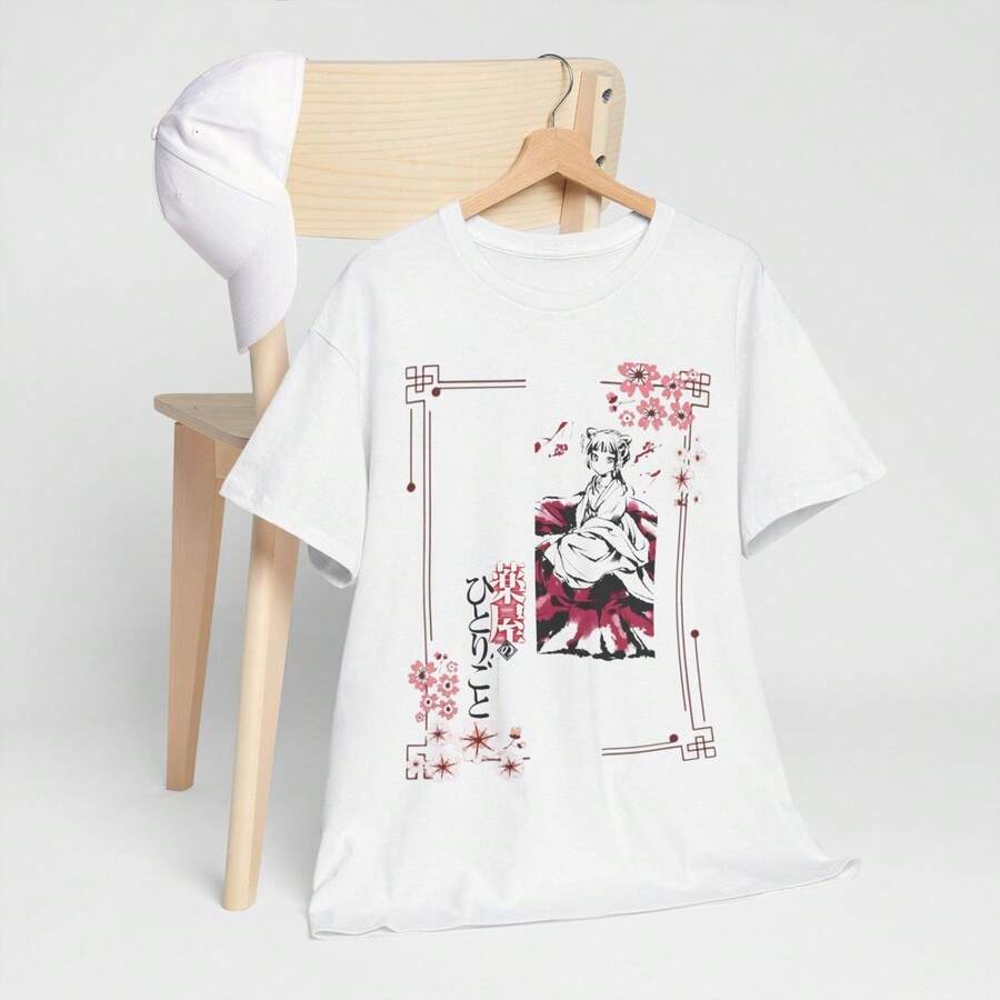 Maomao Apothecary Diaries Shirt, Anime Manga TShirt, Maomao Cherry Bsom Tee, Japanese Anime Shirt, Otaku Gift, Anime Fan Clothing - Blanco - Ver 1