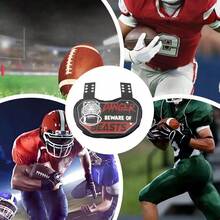 1pc Professional Football Back Protector, American Football Training Waist Protection Gear, Sports Protective Accessory - Multicolor - View 5