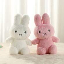 MIFFY 官方米菲兔毛绒玩具 25厘米 50厘米 可爱兔子毛绒动物 柔软睡眠伴侣枕头 舒缓拥抱玩偶 可爱卧室装饰 舒适玩具 抓娃娃机奖品 女孩生日礼物 - 彩色 - 查看 8