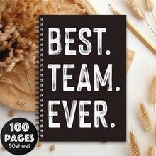 A Humorous Spiral Notebook, Ideal Boss's Day Gift, Suitable For Travel Journaling, Work Planning, And As A Thoughtful Gift For Employees And Company Teams. It's A Perfect Notebook For Meetings And A Considerate Present For Colleagues And Superiors - G - View 5