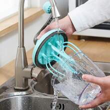 Manual Hand Mixer, Hand-Cranked Whisk For Whipping Egg Whites, Cream, Batter, Large Capacity Multi-Function Mixer, Ideal For Baking - Multicolor - View 10
