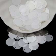 AB Transparent & Transparent Loose Sequin 3mm-30mm PVC Cup Flat Round Sequins Paillette For DIY Sewing Embroidery Wedding Jewelry Making Creative Projects Crafts Decoration - 20 Grams - View 23