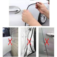 5M Car Door Edge Protector, Anti-Scratch Protective Seal Strip, Automotive Collision Avoidance Seal Strip, Car Door Bumper Strip, Invisible Door Edge Guard - A - View 8