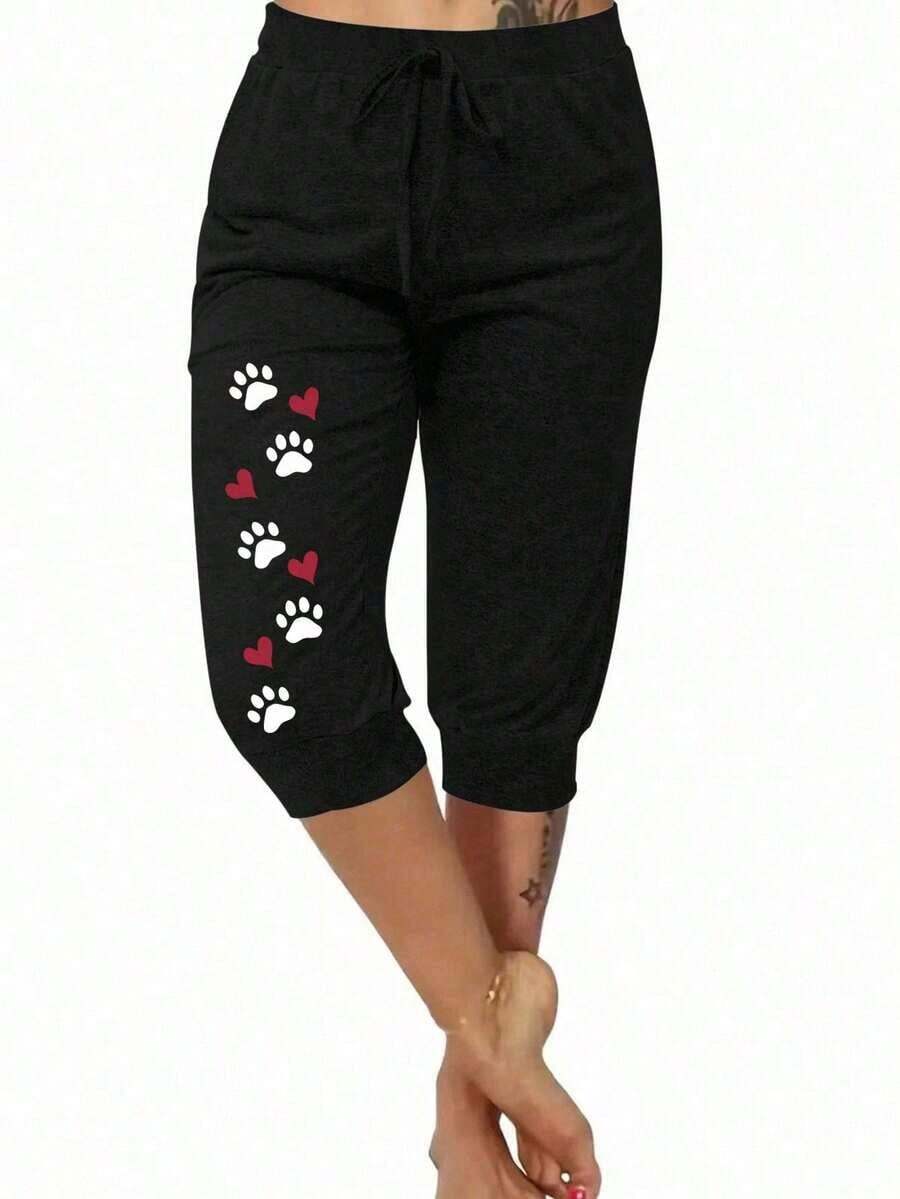 Pantalones de primavera para mujer, ropa de resort - Negro 7 - Ver 1