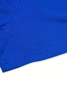 Women's T-Shirt With Heartbeat Design For Motorcycle Lovers - Blue - View 3