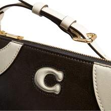 Coach Women's Nolita 19 Bag - Black White - View 4
