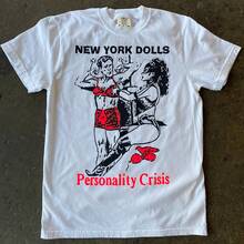 New York Dolls Personality Crisis Punk Shirt - White - View 1