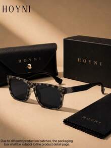 1pc Solid Color Retro Fashion Thick Frame Punk Fashion Glasses, Suitable For All Seasons - Multicolor - View 16