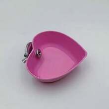 1pc Creative Heart-Shaped Small Pet Bowl, Lightweight Bowl, Easy Installation - Suitable For Hamsters, Small Animals, Birds, Squirrels, Gerbils, Small Pet Feeder - View 8