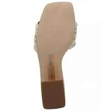 Sam Edelman Women's Waylon Block-Heel Slide Sandals |  | Women Flip-Flops - 現代象牙色皮革 - 查看 5