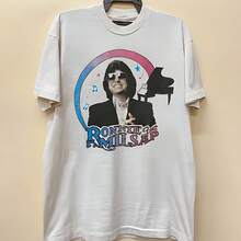 Ronnie Milsap In Concert Music Short Sleeve Unisex T-Shirt All Size - White - View 1