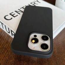 防震液態矽膠手機殼，適用於 iPhone 17E 17 Pro Max 16 15 14 13 12 Mini 11，柔軟防刮微纖維內襯，適用於 iPhone 8 Plus 7 6s 軟殼 - 黑色 - 查看 7