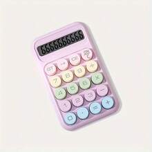 1pc Transparent Dopamine Calculator - Large Screen Display, 12-Digit Clear Input With Power/CE Keys, Durable Minimalist Design, Battery Not Included (Requires AAA Batteries), Essential For Home Use And Back To School Season, Solar Battery Dual Power, Father's Day Gift, (Gift Packaging Provided Based On Style) - View 21