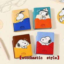 SNOOPY 1pc  Homework Registration Notebook, Colorful Notebook, Perfect Small Gift For Fans, Family And Friends, Top Choice Gift For Girlfriend/Couple, Daily Accessory To Create Summer Vibe [Random Style] - Multicolor - View 5