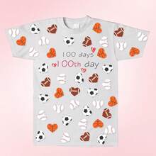 500pcs/Roll Sports Ball Stickers, 4 Patterns Including Basketball, Soccer, Baseball, Heart-Shaped, Home Training Marker Stickers, Display Stickers, Gift Packaging Seals - Cartoon - View 3