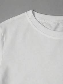 Project Hail Mary Movie Poster Style Print T-Shirt - Women's Casual Short Sleeve Crew Neck T-Shirt, Loose And Soft Fit, Spring/Summer Fashion Essential, Graphic Tees, Men's Western Clothing, Men's Shirts, Graphic Tees, Women's Summer Clothing, Casual Blouses For Ladies - 白色 - 查看 4