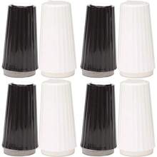Salt & Pepper Shaker Set - Black/White - View 1