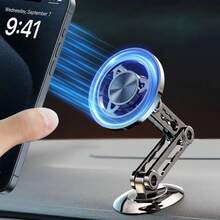 AD Giá đỡ điện thoại từ tính MagSafe cho ô tô, có lỗ thông hơi, điều chỉnh đa góc, chịu tải trọng cao và ổn định. - INT-CX - Xem 15