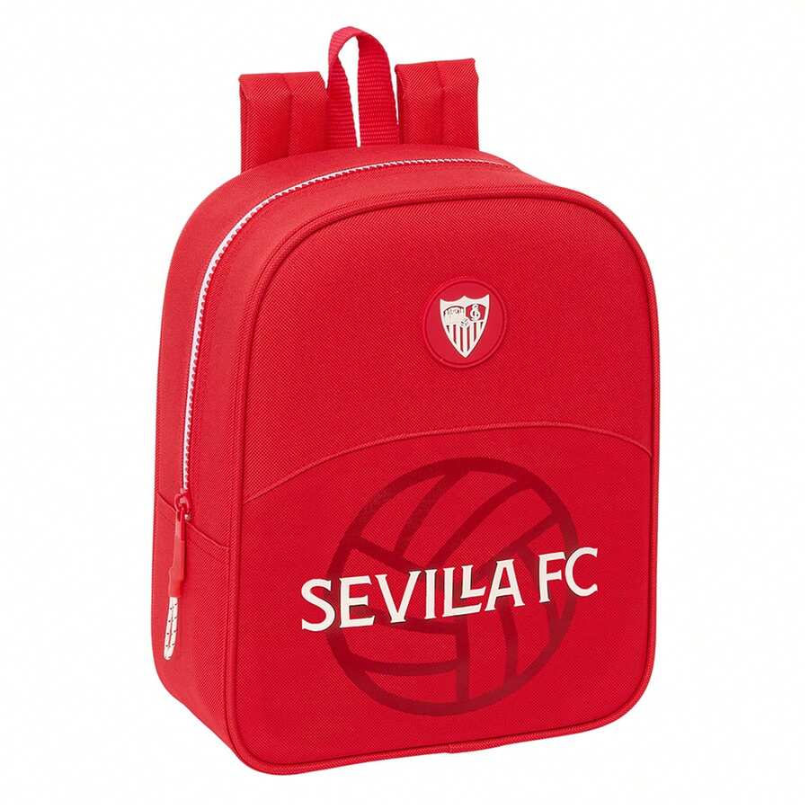 | Large Wheeled Backpacks Sevilla FC Compact Evolution Removable Washable And Water Resistant, 6" With USB Double Padded Compartment, Hidden Anti-Theft Zipper, Organizer, Red, 6? - Option 17 - View 1